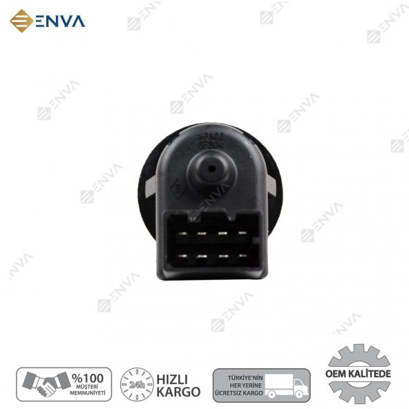 Enva RENAULT MEGANE 2 AYNA AYAR DÜĞMESİ ANAHTARI (KATLANMAZ) 2003-2008 - Resim 3