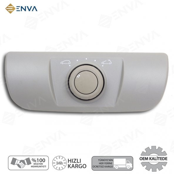 Enva RENAULT MEGANE 2 SUNROOF (SANRUF) AÇMA DÜĞMESİ ANAHTARI 2003-2008