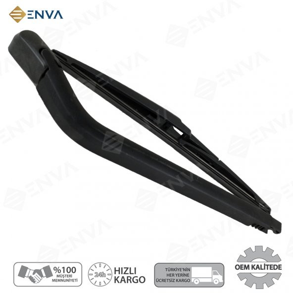 Enva Otomotiv TOYOTA YARİS ARKA CAM SİLECEK KOLU VE SÜPÜRGESİ TAKIMI 2006-2016 - Resim 3