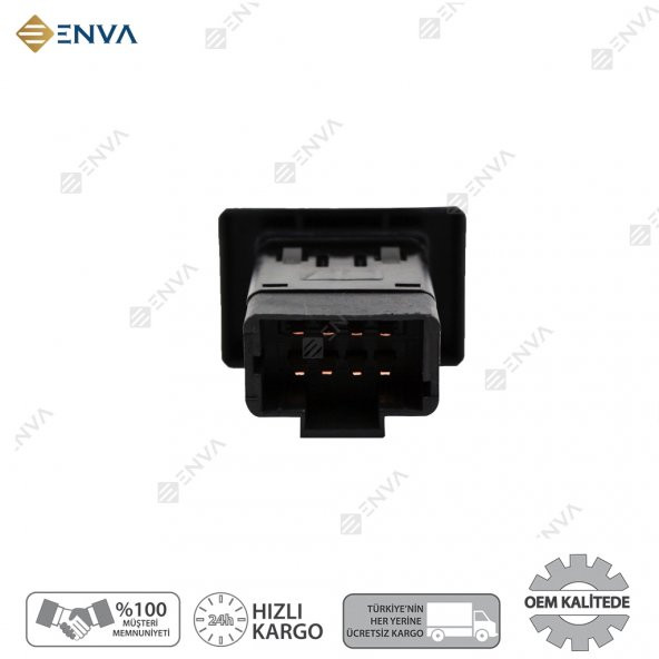 Enva DACİA LOGAN DÖRTLÜ SİNYAL DÜĞMESİ / ANAHTARI - Resim 3