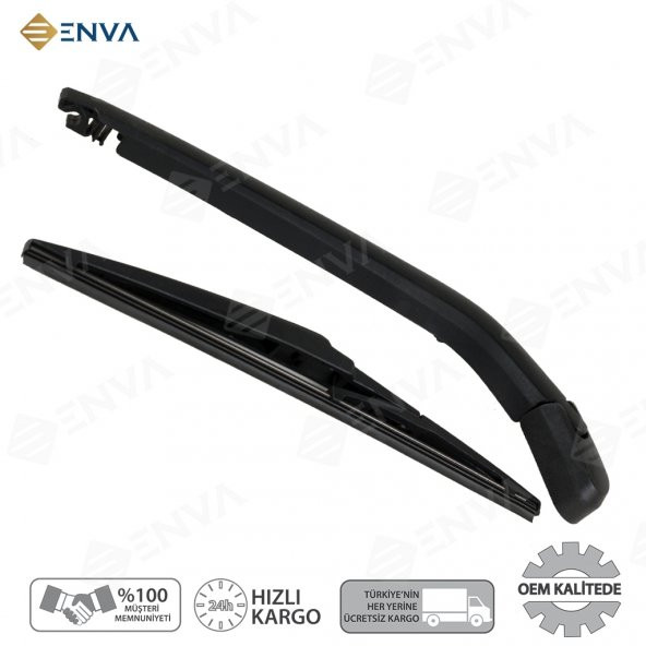 Enva Otomotiv TOYOTA YARİS ARKA CAM SİLECEK KOLU VE SÜPÜRGESİ TAKIMI 2006-2016 ürün görseli