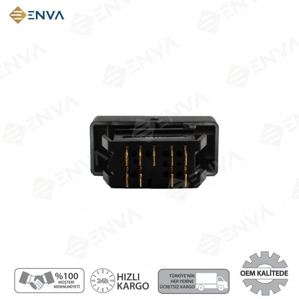 Enva RENAULT 19 R19 ARKA CAM REZİSTANS DÜĞMESİ / ANAHTARI - Resim 3