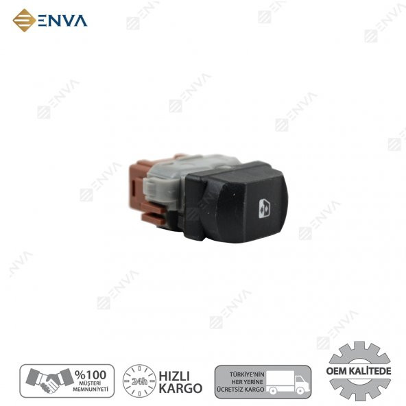 Enva RENAULT MEGANE 2 SAĞ ÖN CAM AÇMA DÜĞMESİ ANAHTARI 2003-2009