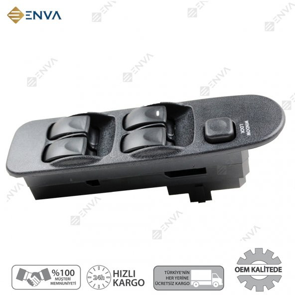 Enva MİTSUBİSHİ CARİSMA CAM AÇMA DÜĞMESİ / ANAHTARI 19962001 - Resim 2