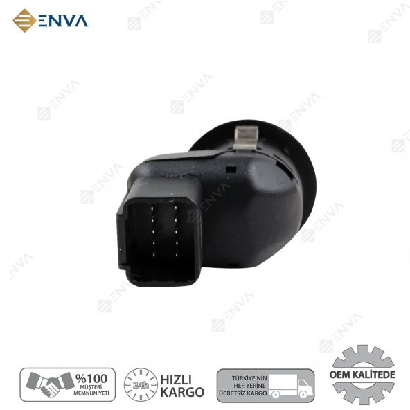 Enva RENAULT MEGANE 2 DİKİZ AYNA AYAR DÜĞMESİ KATLANIR 2003-2008 - Resim 3