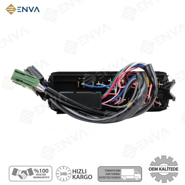 Enva OPEL VECTRA A KASA SOL DÖRTLÜ CAM AÇMA DÜĞMESİ ANAHTARI 1988-1995 - Resim 2