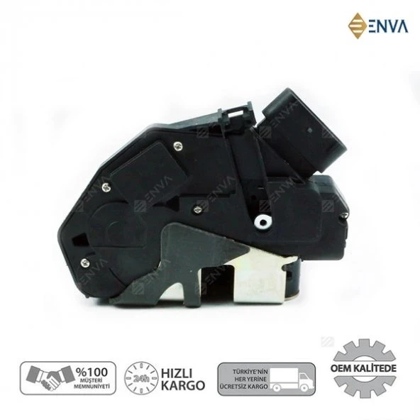 Enva FORD FİESTA SOL ÖN KAPI KİLİDİ KİLİT MERKEZİ MOTORU 2009-2016 ürün görseli 1
