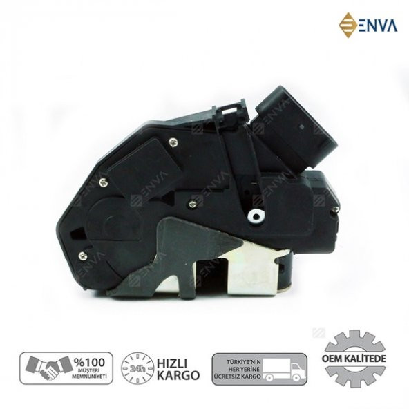 Enva FORD FİESTA SOL ÖN KAPI KİLİDİ KİLİT MERKEZİ MOTORU 2009-2016 - 1