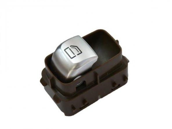 Enva Otomotiv MERCEDES BENZ E200 TEKLİ CAM AÇMA DÜĞMESİ ANAHTARI 2016-2017 (KAHVERENGİ) ürün görseli