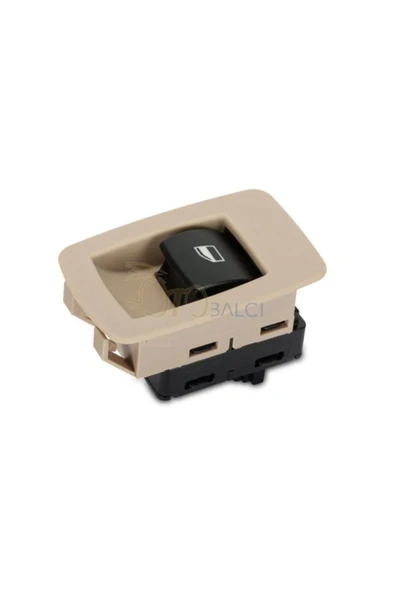 Enva Otomotiv BMW E83 KASA SAĞ - SOL ARKA KAPI TEKLİ CAM AÇMA DÜĞMESİ (BEJ) - Resim 2