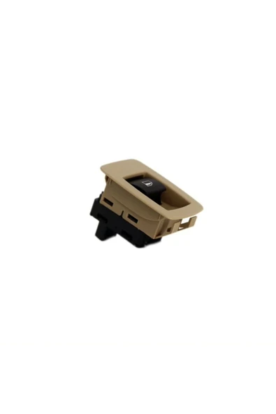 Enva Otomotiv BMW X3 SAĞ - SOL ARKA KAPI TEKLİ CAM AÇMA DÜĞMESİ 2004-2010 (BEJ) - Resim 2