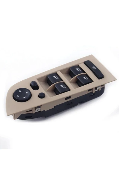 Enva Otomotiv BMW 3.18 SOL ÖN CAM AÇMA DÜĞMESİ ANAHTARI 2006-2012 (KATLANIR-BEJ) - Resim 2