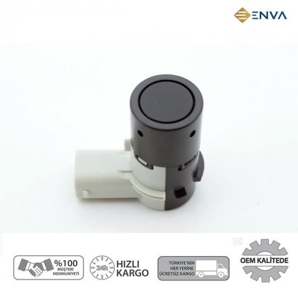 Enva MERCEDES BENZ A150 ARKA TAMPON PARK SENSÖRÜ 2004-2009 (SİYAH) - 1