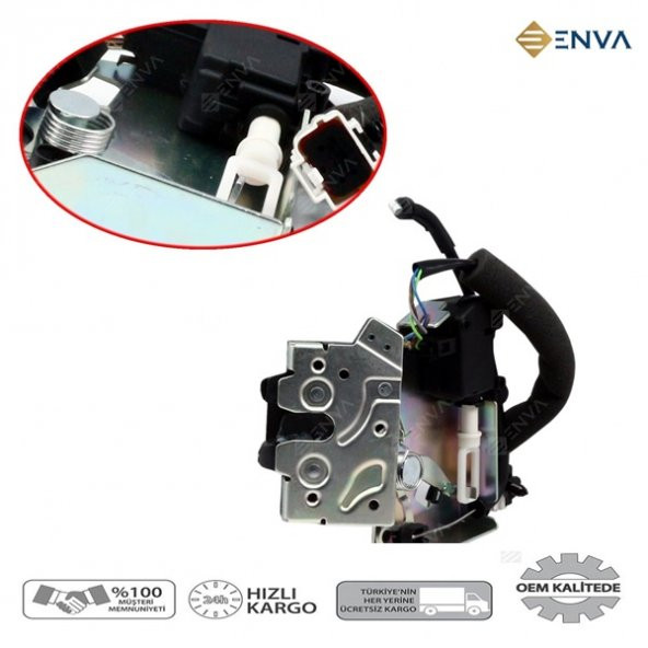 Enva FORD MONDEO ARKA BAGAJ KİLİDİ KİLİT MOTORU KOMPLE 2001-2006 - Resim 2