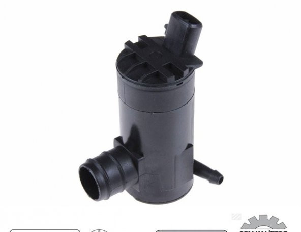 Enva Otomotiv HYUNDAİ ACCENT ÖN CAM SİLECEK SU FİSKİYE MOTORU 1994-2000 (YUMURTA KASA) - Resim 2