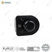 Enva VOLKSWAGEN GOLF 4 KATLANMAZ DİKİZ AYNA AYAR DÜĞMESİ 1997-2004 - Resim 2