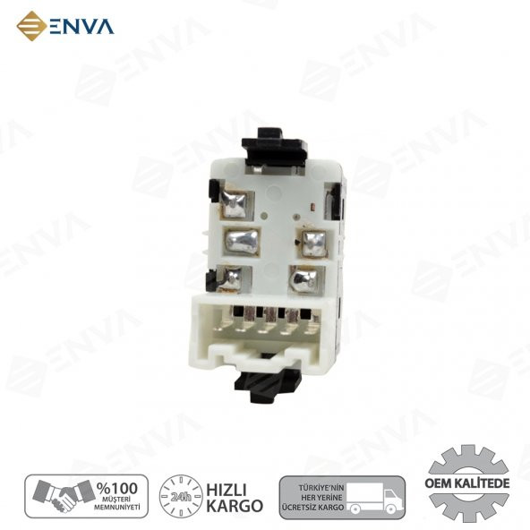 Enva SUZUKİ SWİFT TEKLİ CAM AÇMA DÜĞMESİ ANAHTARI 19972002 - Resim 3