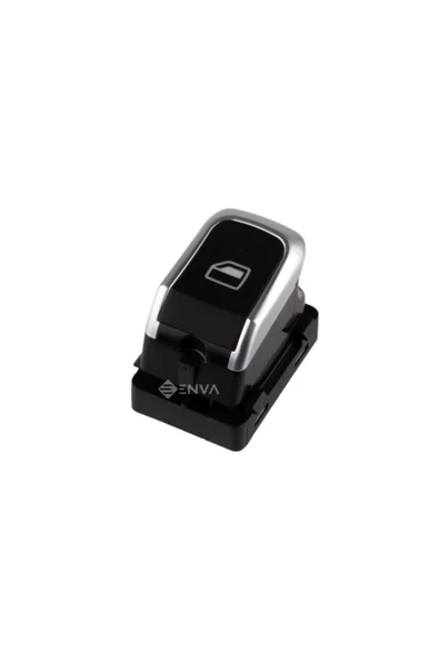 Enva Otomotiv AUDİ RS TEKLİ CAM AÇMA DÜĞMESİ ANAHTARI 2012-2013 (KROMLU) ürün görseli