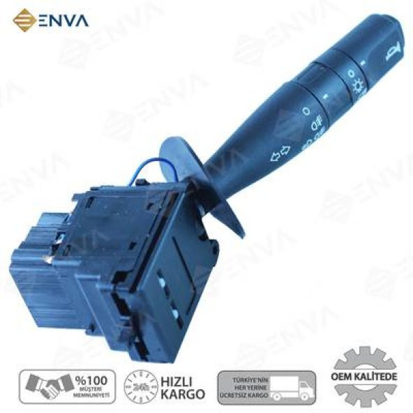 Enva CİTRÖEN AX FAR SİNYAL KORNA KUMANDA KOLU 1998-2001 (SİSLİ) - Resim 4