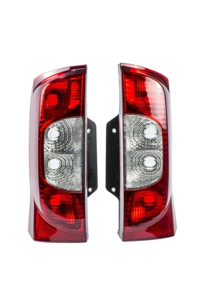 Enva Otomotiv PEUGEOT BİPPER SAĞ + SOL ARKA FAR STOP LAMBASI TAKIMI 2008-2016