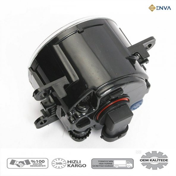 Enva Otomotiv RENAULT SCENİC 2 SOL ÖN SİS FARI SİS LAMBASI 2004-2008 (AMPULLU) - Resim 4