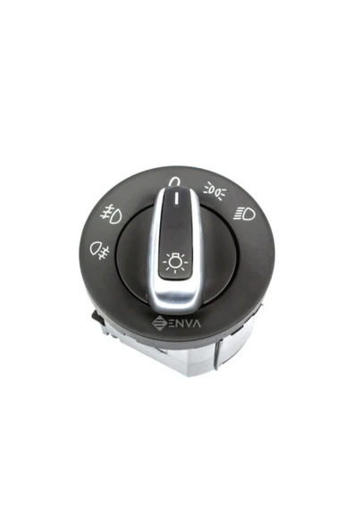 Enva Otomotiv VOLKSWAGEN GOLF PLUS FAR AÇMA ANAHTARI 2006-2011 SİSLİ + KROMLU - Resim 3