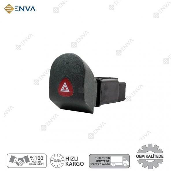 Enva DACİA SOLENZA DÖRTLÜ SİNYAL FLAŞÖR DÜĞMESİ ANAHTARI 2003-2005 ürün görseli