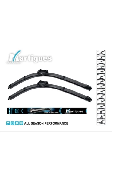 Enva FİAT DOBLO ÖN CAM SİLECEK SÜPÜRGESİ TAKIMI SETİ 2011-2017 ürün görseli