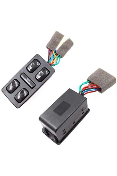 Enva HYUNDAİ ELANTRA SOL ÖN KAPI CAM AÇMA DÜĞMESİ ANAHTARI 1992-1994 - Resim 2