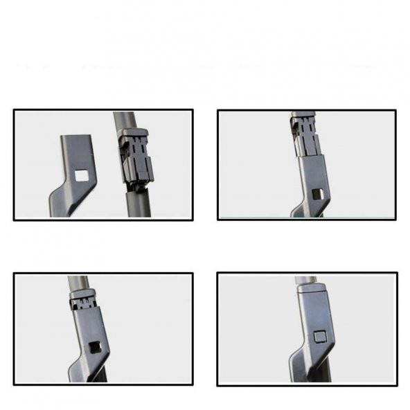 Enva PEUGEOT 508 ÖN CAM MUZ SİLECEK SÜPÜRGESİ TAKIMI 20092017 - Resim 4