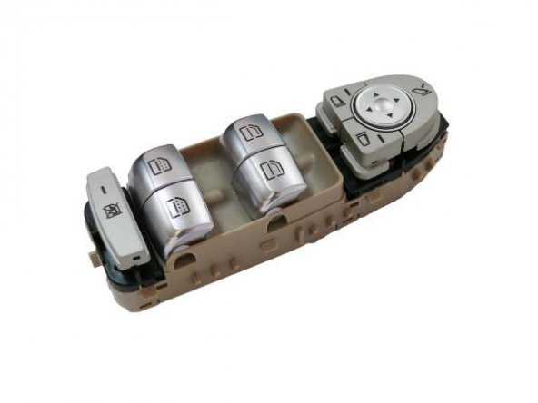 Enva MERCEDES BENZ W205 KASA SOL DÖRTLÜ CAM AÇMA DÜĞMESİ (BEJ KASA) ürün görseli