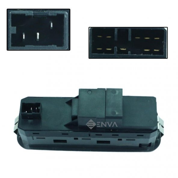 Enva SUZUKİ BALENO SOL ÖN KAPI DÖRTLÜ CAM AÇMA DÜĞMESİ 1996-1999 - Resim 2