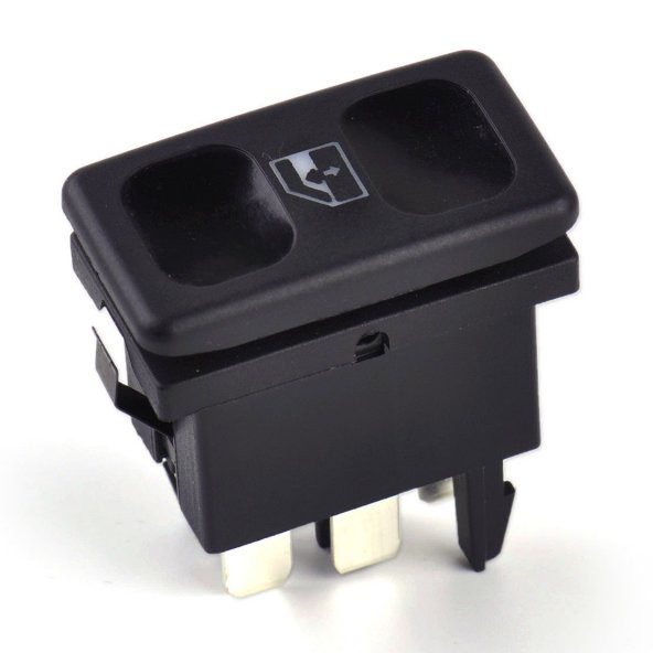 Enva SEAT İBİZA - CORDOBA TEKLİ CAM AÇMA DÜĞMESİ ANAHTARI 1992-1999 - Resim 2