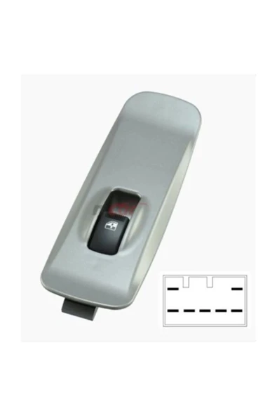 Genel HYUNDAİ H100 KAMYONET SAĞ KAPI TEKLİ CAM AÇMA DÜĞMESİ 2005-2012 - Resim 2