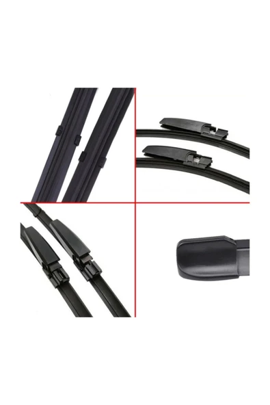 Genel SEAT EXEO ÖN CAM MUZ ÖN SİLECEK SÜPÜRGESİ SETİ 20082013 - Resim 2