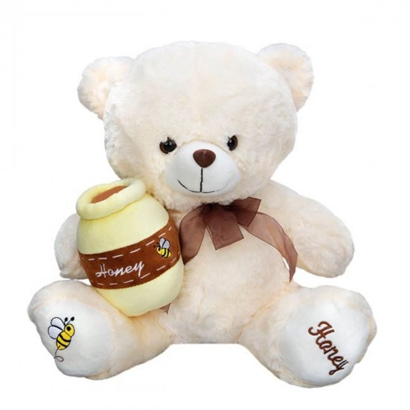 1010 Bal Kovanlı Peluş Ayı 42 cm