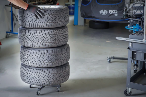 Lastik Jant Depolama Ağacı Seyyar - 3