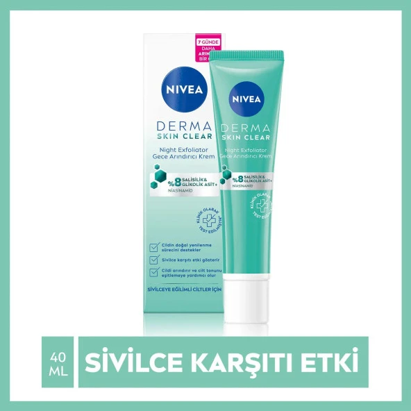 Nıvea Derma Skın Clear Nemlendirici 40 Ml