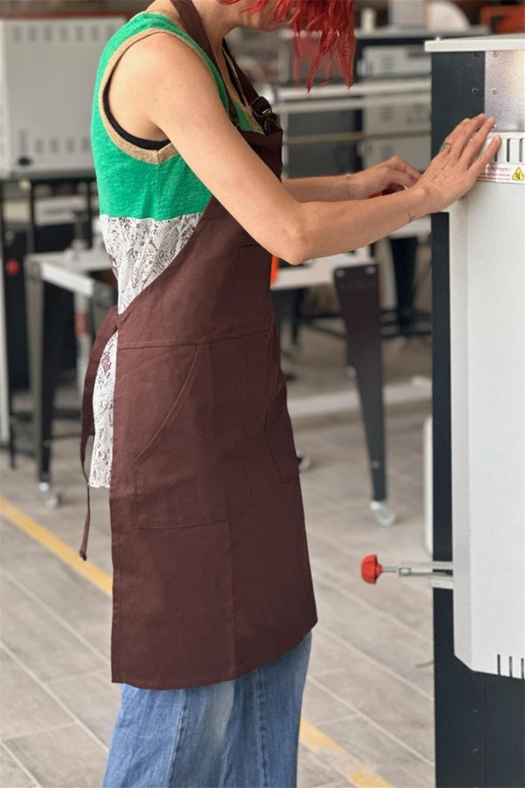 Barren Atölye Önlüğü - Kahverengi ürün görseli