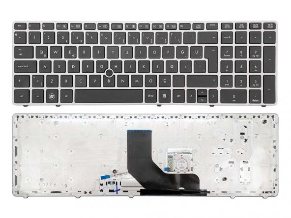 Hp Probook 6560B Lg657Ea Uyumlu Laptop Klavye Siyah Tr