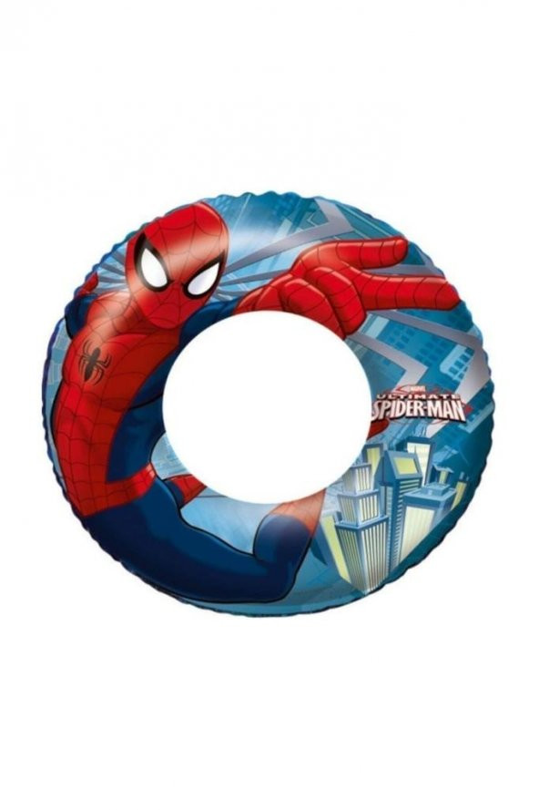 Örümcek Adam Spiderman Lisanslı Deniz Havuz Çocuk Can Simidi Ve Kolluk - 2