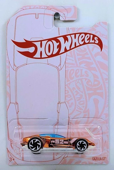 Hot Wheels 52nd Anniversary Pearl and Chrome Series GJW55 Gazella GT