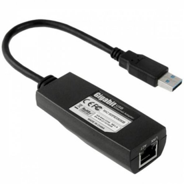 Polham Usb 3.0 To RJ45 Ethernet Adaptörü Usb Dönüştürücü 10-100-1000Mbps USB To RJ45 Ethernet Kablo - 2