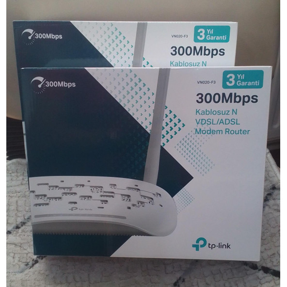 TP-LINK VN020-F3 300Mbps WIRELESS N VDSL / ADSL MODEM ROUTER - 2