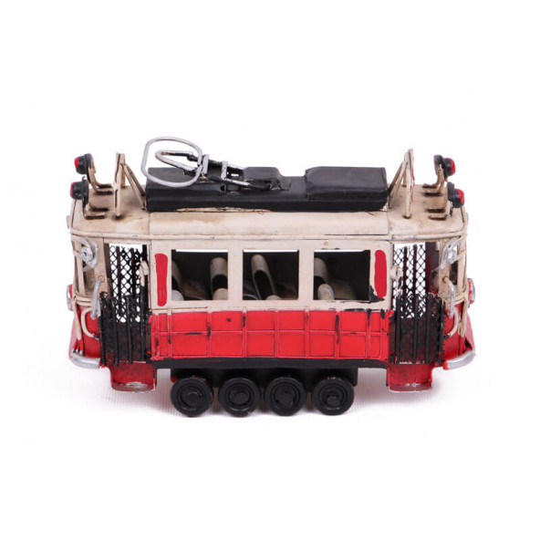 Dekoratif Metal Taksim Tramvay Küçük 1104w-5 Small Model-M59