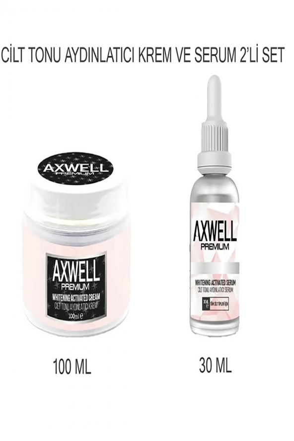 Cilt Tonu Aydınlatıcı Serum ve Cilt Tonu Beyazlatıcı Krem 2Li Set