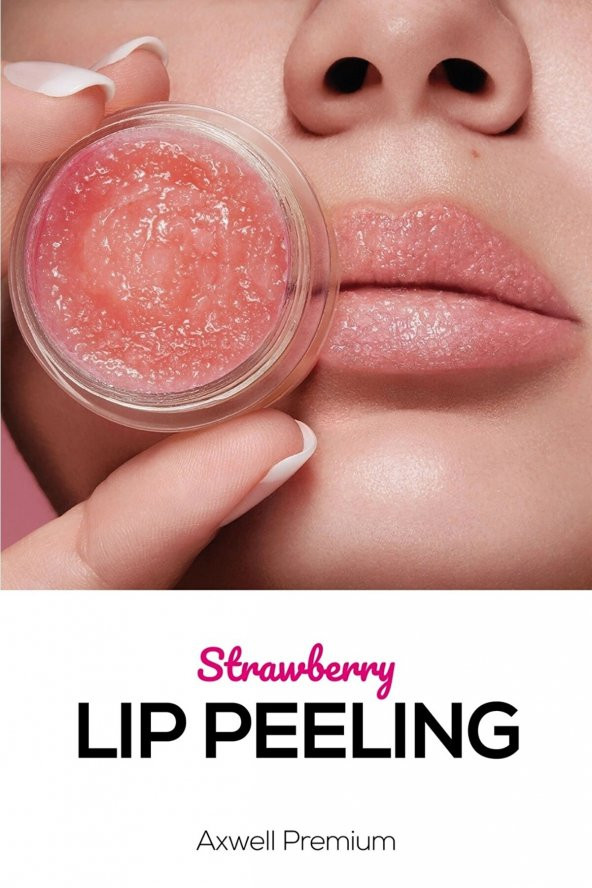 Dudak Bakım Peelingi Çilek Aromalı 30ml - 2