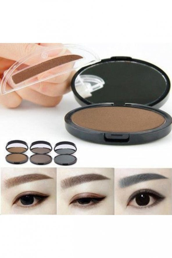 Easy Brows Kaş Mührü- Kaş Dolgunlaştırıcı No:3 Gri