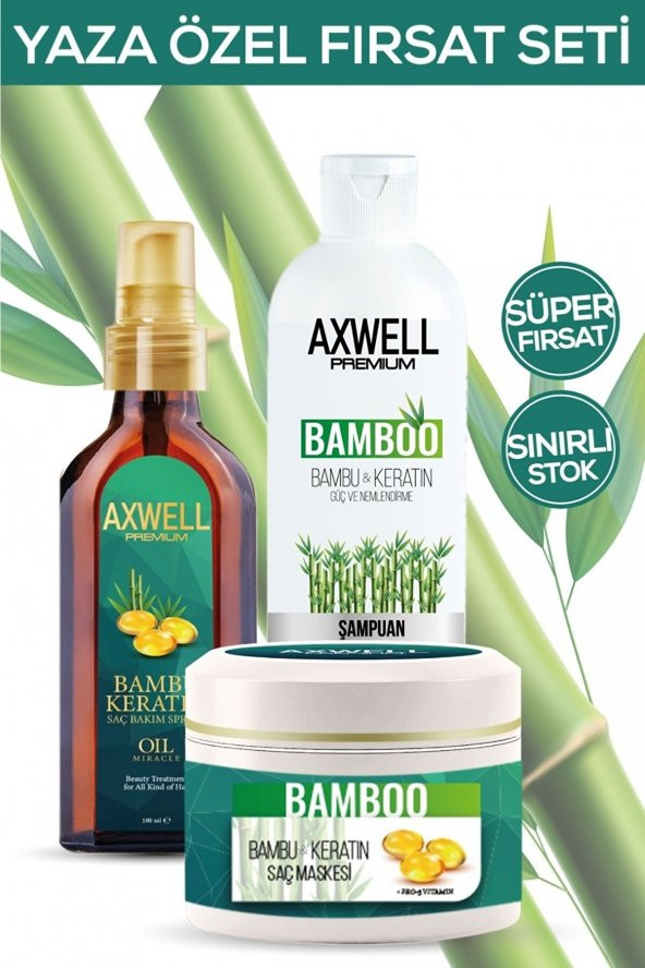 Bambu& Keratin Saç Bakım Seti