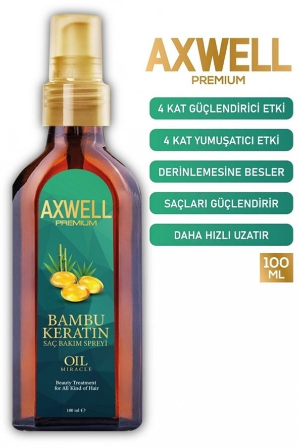 Bambu & Keratin Saç Bakım Spreyi - 100ml